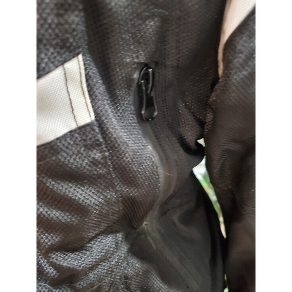 Bilt Men Black Long Sleeve Full Zipper Pockets Logo Motorcycle Jacket Size Small - Picture 13 of 15